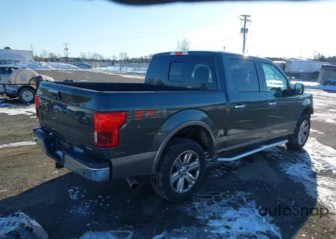 2018 Ford F-150 Lariat из США, поврежденный, VIN 1FTEW1EG2JKD50302